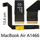 Nappe câble pavé tactile Trackpad pour Apple Mac MacBook Air 13 A1466 2013 Ordinateur Portable