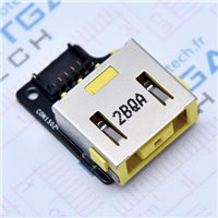 PCB board charging card for Lenovo Yoga 11s-5937 charging port connector