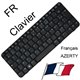 Clavier AZERTY Français Noir pour HP Compaq Presario CQ20 Ordinateur Portable
