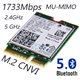 Internal WiFi card 1733Mbps for Computer Laptop HP 430 G6