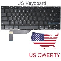 US QWERT Keyboard Black for Apple Mac MacBook Pro 15 A1398 2014 Computer Laptop
