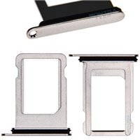 SIM card Tray Silver white for Apple iPhone X