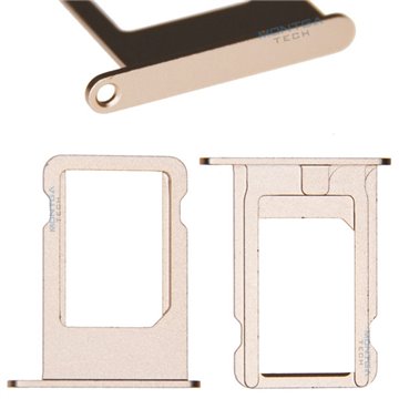 Rack Tiroir Support Carte SIM en couleur Gold Or pour Apple iPhone 5 Téléphone portable