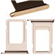 SIM card Tray Gold for Apple iPhone 7
