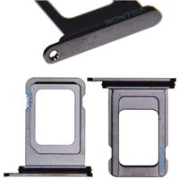 Rack Tiroir Support Carte SIM en couleur Noir pour Apple iPhone 11 Pro Max Téléphone portable