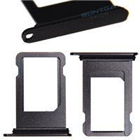 Rack Tiroir Support Carte SIM en couleur Noir pour Apple iPhone 8 Téléphone portable