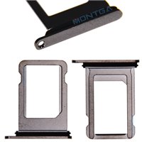 Rack Tiroir Support Carte SIM en couleur Noir pour Apple iPhone XS Téléphone portable