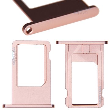 Rack Tiroir Support Carte SIM en couleur Rose pour Apple iPhone 6 Téléphone portable