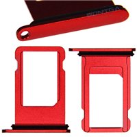 Rack Tiroir Support Carte SIM en couleur Rouge pour Apple iPhone 8 Plus Téléphone portable