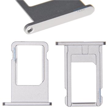 Rack Tiroir Support Carte SIM en couleur Silver Argent pour Apple iPhone 6 Téléphone portable