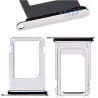Rack Tiroir Support Carte SIM en couleur Silver Argent pour Apple iPhone 8 Téléphone portable