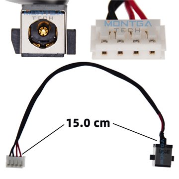 Câble connecteur de charge Asus Series F F55A PC Portable DC IN alimentation