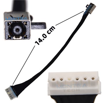 Charging DC IN cable for Asus Series E E500CA power jack