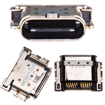 Port USB Type C pour Téléphone portable LG G6 H870 Port USB à souder prise connecteur de charge