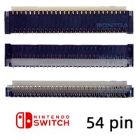 Connecteur en 54 PIN pour Nappe Câble LCD Dalle Ecran de Nintendo Gamepad Switch Console de jeux