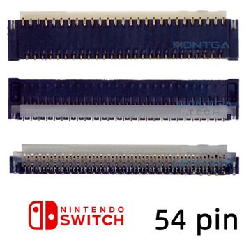 Connector 54 PIN for LCD Cable Tablecloth Screen Display of Nintendo Gamepad Switch Game console