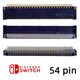 Connecteur en 54 PIN pour Nappe Câble LCD Dalle Ecran de Nintendo Gamepad Switch Console de jeux