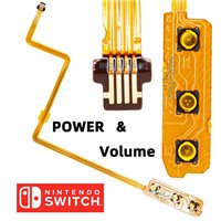 Nappe câble Boutons alim power volume + - pour Nintendo Gamepad Switch Console de jeux