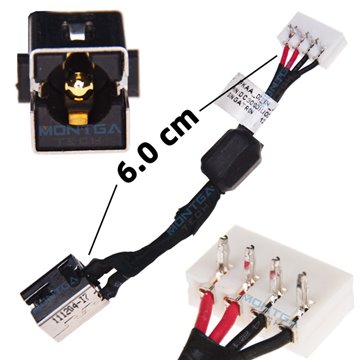 Charging DC IN cable for TOSHIBA Satellite PSPKFM PSPKFP power jack