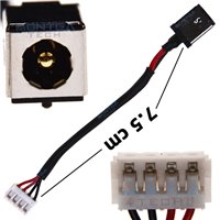 Charging DC IN cable for Asus K50IP power jack