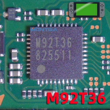 任天堂游戏主机 Nintendo Switch 充电电源管理控制芯片ic M92T36