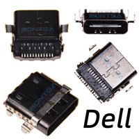 原装戴尔笔记本电脑 Dell 7370 USB Type C 充电尾插 / 电源头