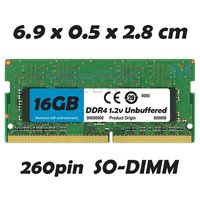 Mémoire vive 16 Go SODIMM DDR4 compatible Ordinateur Portable HP 15-BC313NF
