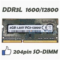 Memory RAM 4 GB SODIMM DDR3 for Computer Laptop HP 15-BS086NF