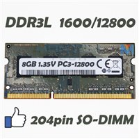 Mémoire vive 8 Go SODIMM DDR3 compatible Ordinateur Portable HP 15-BS086NF