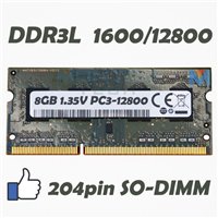 Mémoire vive 8 Go SODIMM DDR3 compatible Ordinateur Portable HP 14-AN000NF