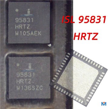ic controller ISL 95831 HRTZ QFN-48