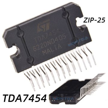 Puce IC chipset TDA7454 TDA 7454 ZIP-25