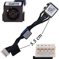 Charging DC IN cable for Dell E6440 P38G power jack