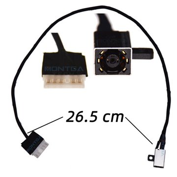 Charging DC IN cable for Dell Vostro 15 5568 P62F P62F001 power jack