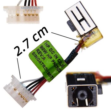 Charging DC IN cable for HP ProBook x360 11 G3 EE power jack