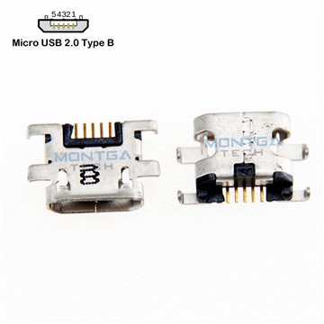 Port Micro USB pour Liseuse numérique Amazon Paperwhite DP75SDI D01200 EY21 Port USB à souder prise connecteur de charge