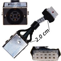 Charging DC IN cable for Dell 5300 P97G P97G001 power jack