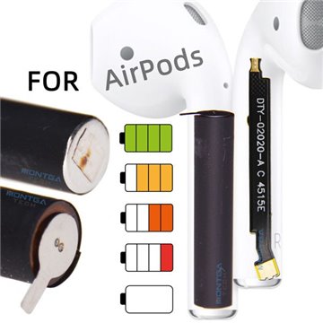 Battery replacement for Apple Bluetooth AirPods A2032 A2031 2nd Gen Wireless Earphones