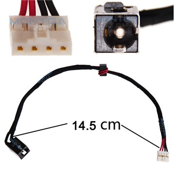 Charging DC IN cable for Toshiba Satellite C50-B-17R power jack