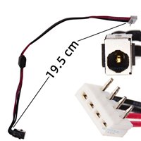 Charging DC IN cable for Toshiba Satellite L550D power jack