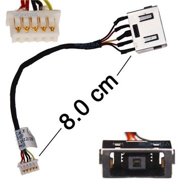 Charging DC IN cable for Lenovo Yoga 300-11IBY power jack