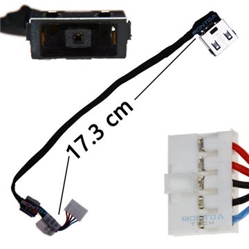 DC IN cable for laptop Lenovo Y50-70 Socket Plug charging port