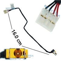 Charging DC IN cable for Acer TraveMate TMP214-51 power jack
