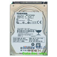 Toshiba 750GB MK7575GSX GT001C Disque dur Interne Service d'évaluation pour la récupération des données et Frais de retour / dét