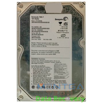 希捷Seagate 120GB ST3120022A 9W2002-060 内置硬盘数据恢复评估检测 + 邮寄退回/销毁费用