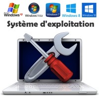 Forfait installation ou réinstallation Système Windows + Pilotes pour ordinateur portable