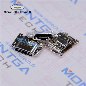 DC IN Micro USB for Tablet Samsung SM-T535 Galaxy Tab 4 power jack charging connector USB port for welding