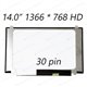 LCD Screen for Asus Series P P1410UA with LED 1366 * 768