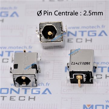DC Power Jack for Motion computing Windows XP tablet LE1600 Series charging port connector