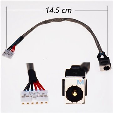 Charging DC IN cable for MSI Series GE GE62VR-7RF power jack